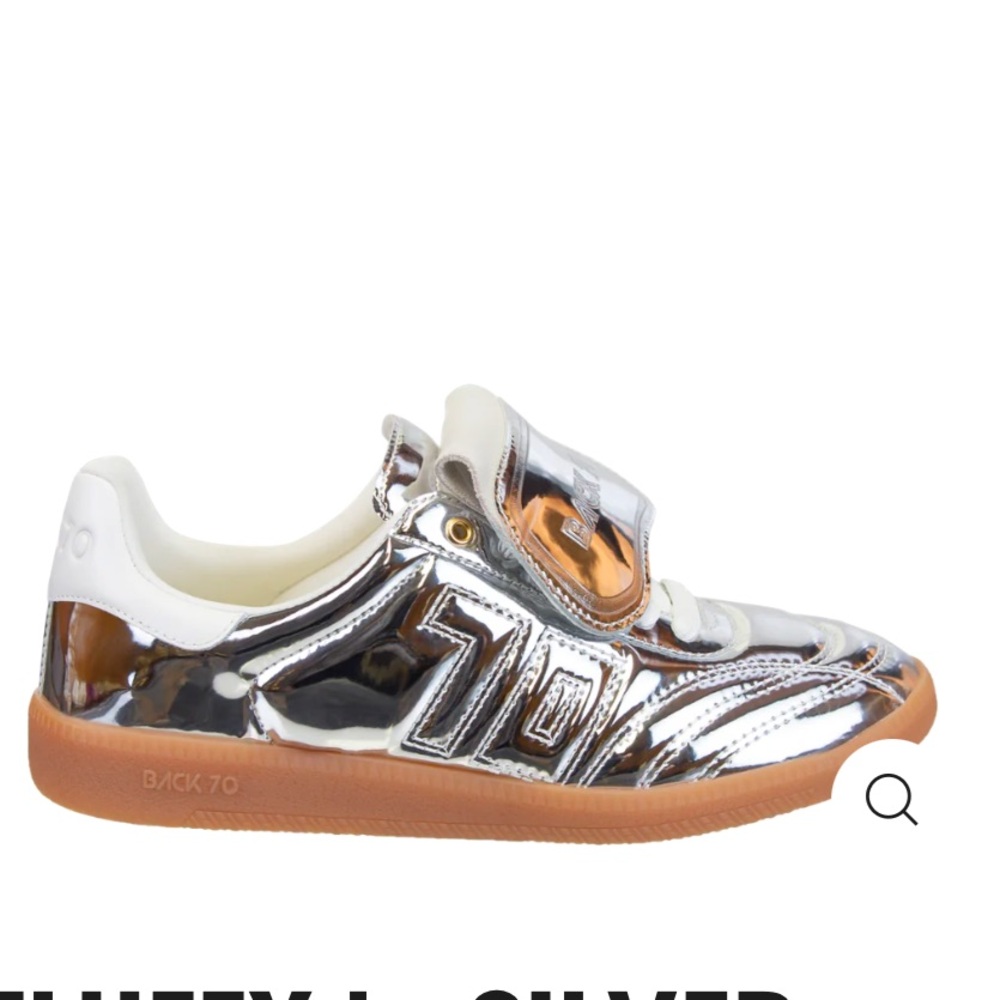 Backyard Women's Silver Sneakers - Picture 2 of 11